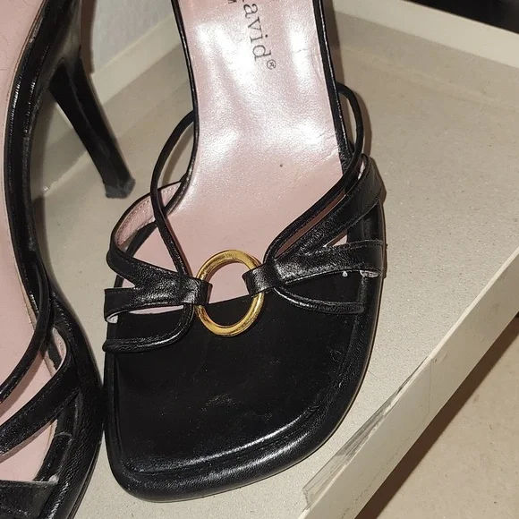 Vintage Y2K Charles david leather heels - Picture 4 of 7